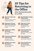 10 Tips for Returning to the Office After Working Remotely
