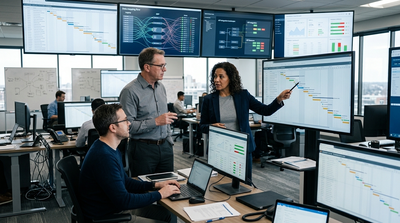 Staffing an ERP Migration